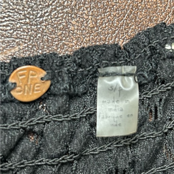 Free People FP One Adella Maxi Slip Dress in Black, Size S - Picture 7 of 10